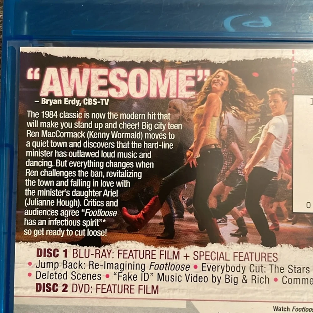 Footloose (2011) DVD/Blu-ray / BUNDLE AND SAVE ON MOVIES - Picture 3 of 11